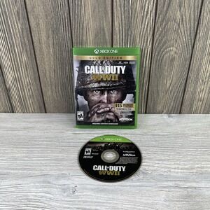 Call of Duty WWII World War 2 (Microsoft Xbox One, 2017) Tested Working